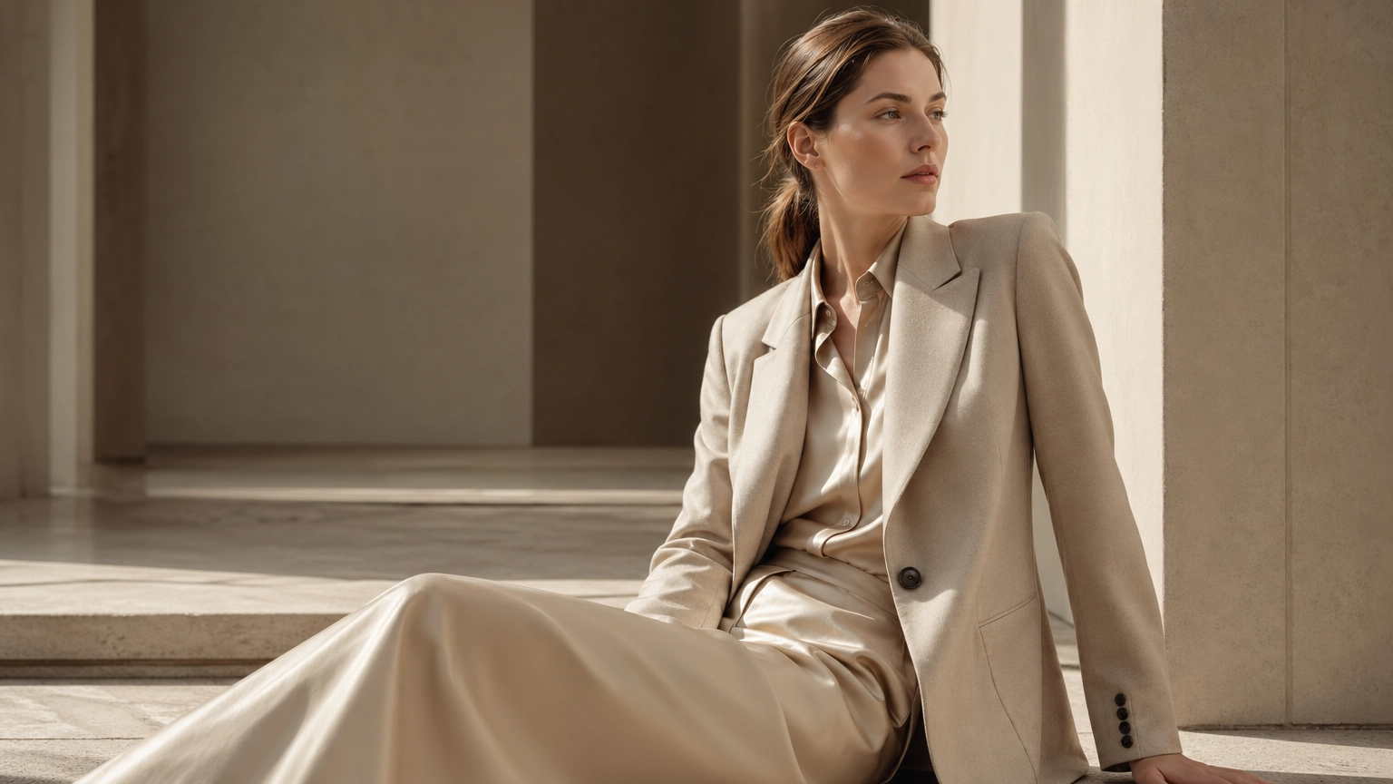Dressed for the quiet luxury era